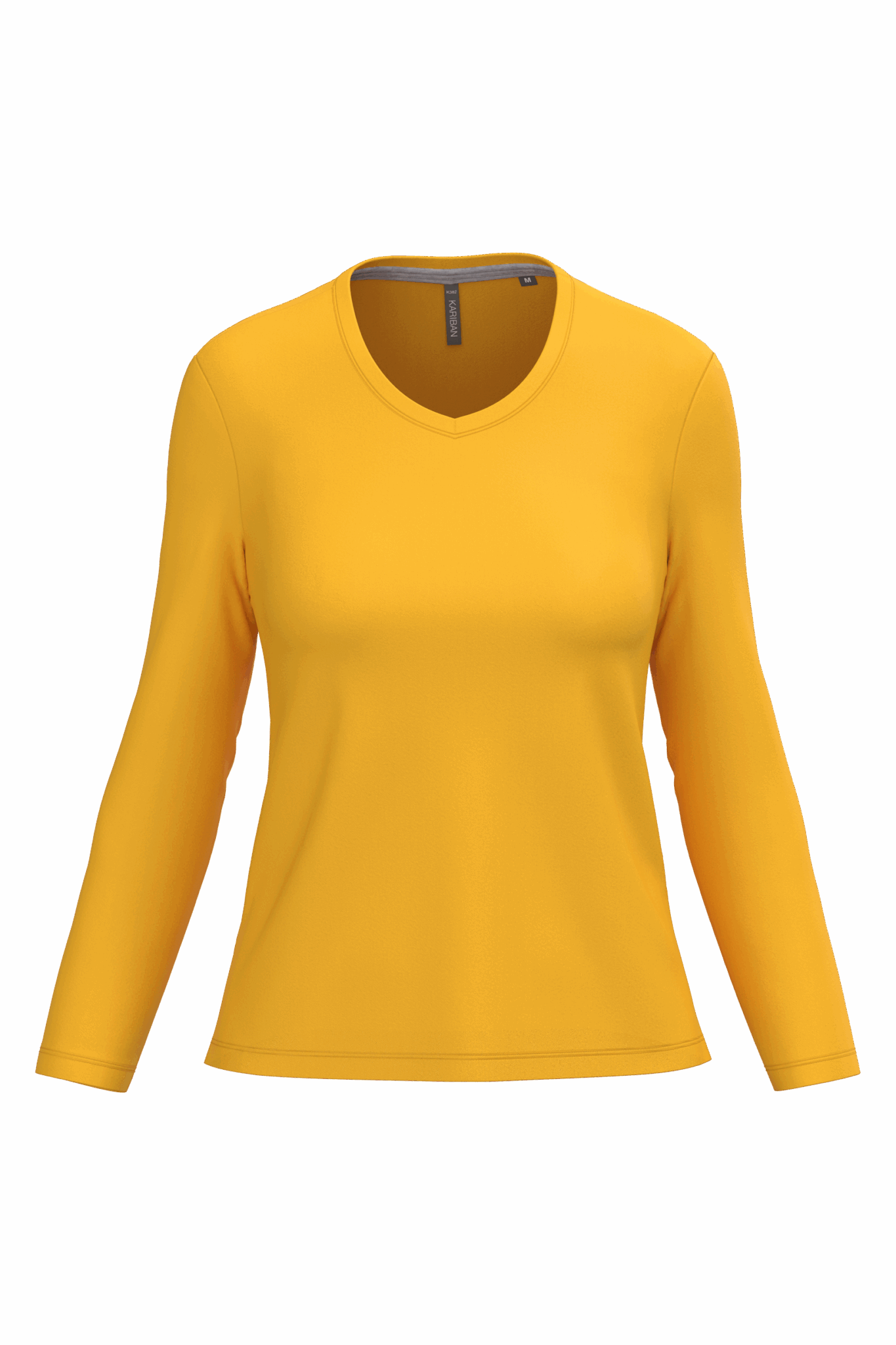 Miniature 28 pour T-shirt col V manches longues femme
