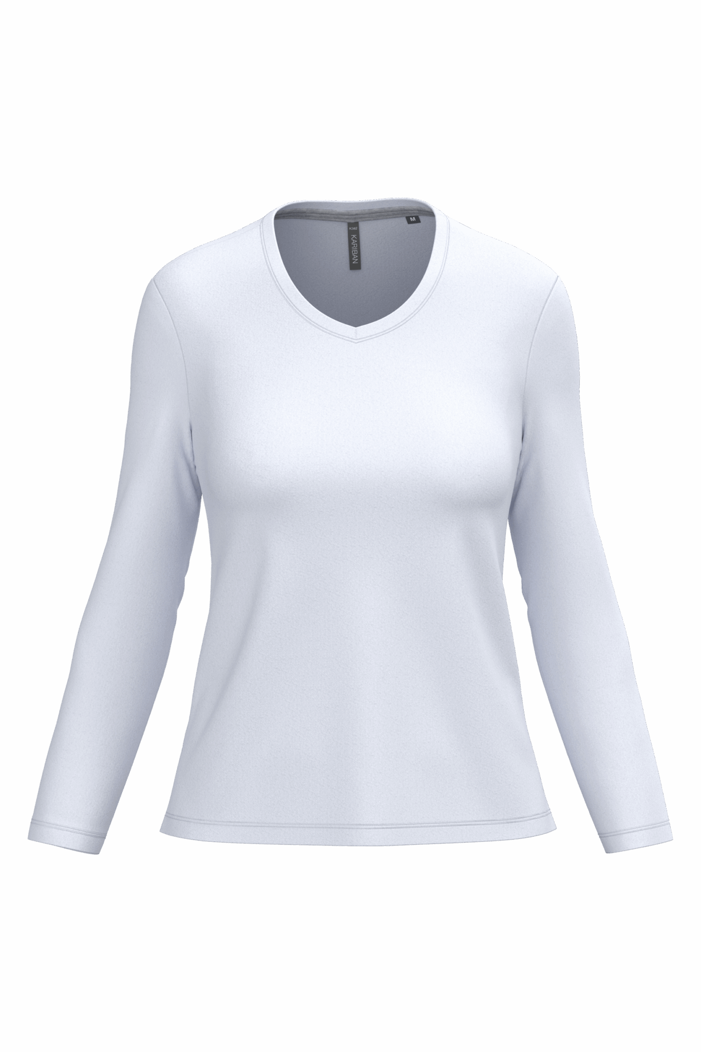 Miniature 26 pour T-shirt col V manches longues femme