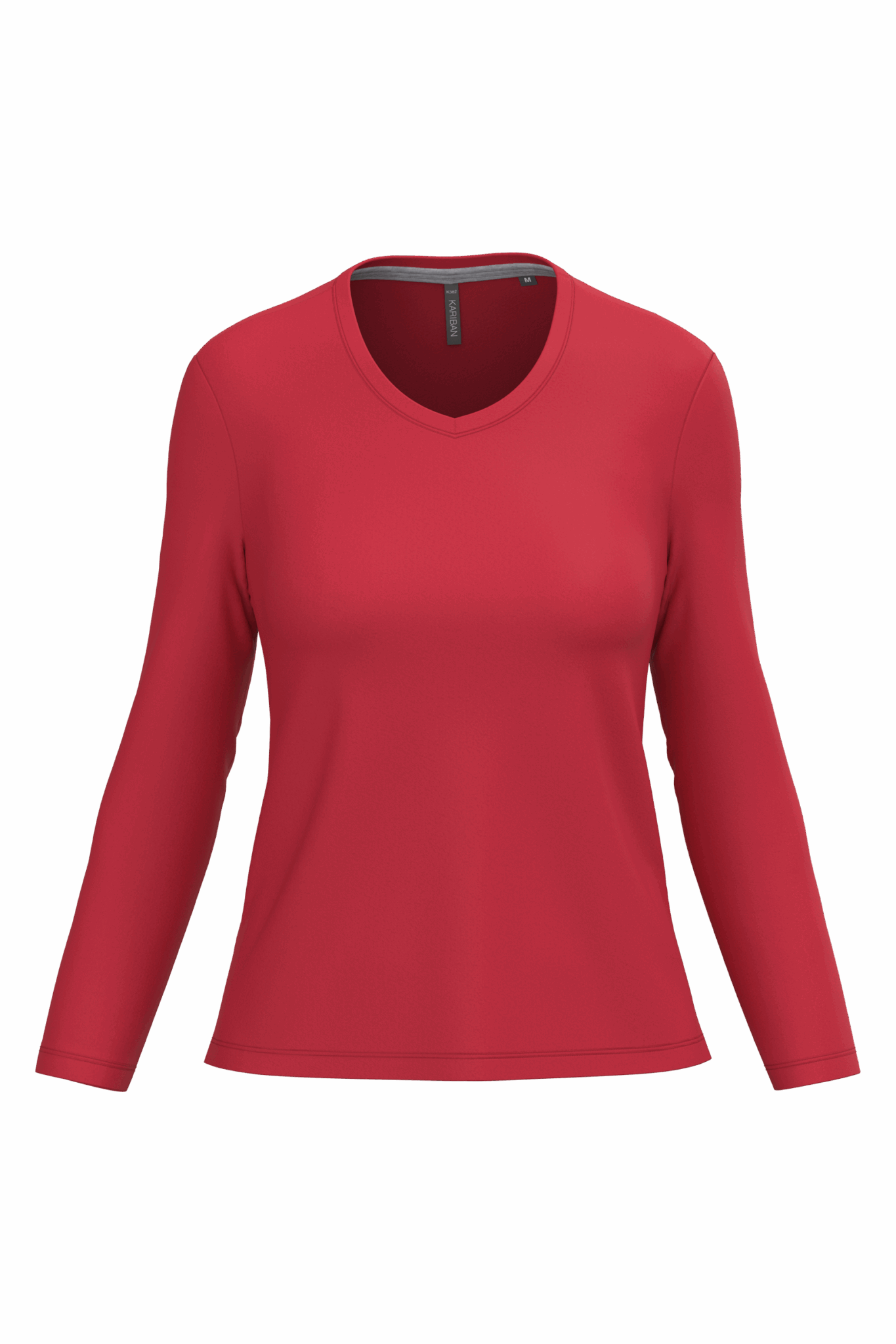 Miniature 23 pour T-shirt col V manches longues femme