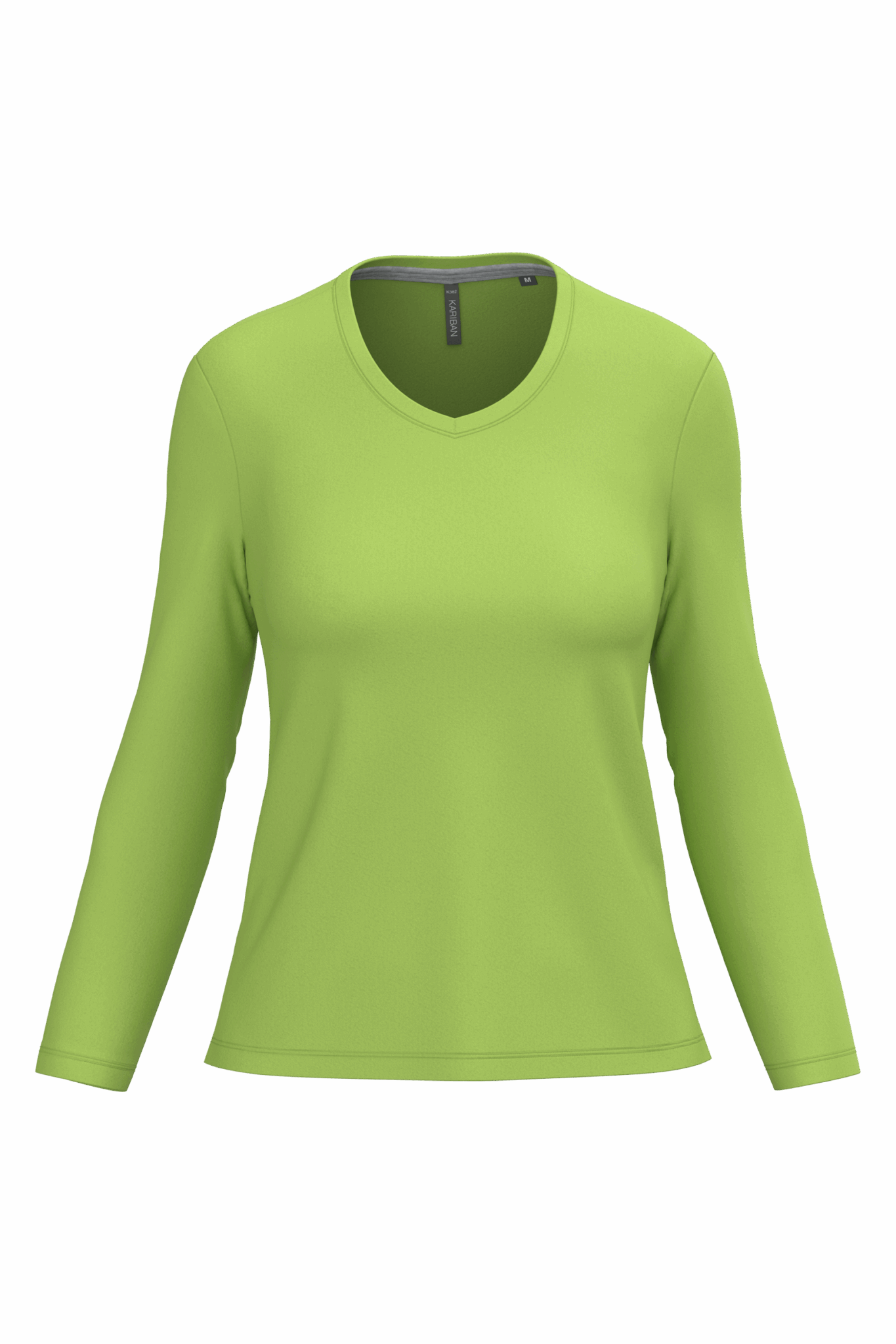 Miniature 18 pour T-shirt col V manches longues femme