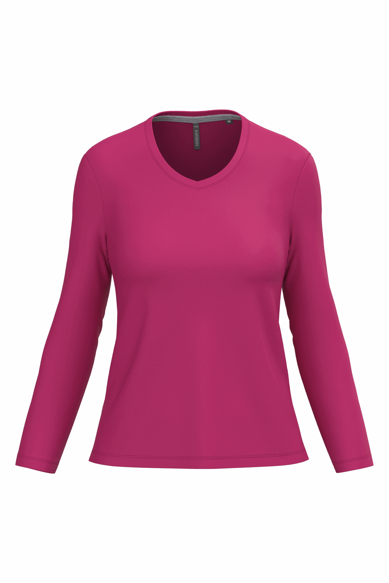 Miniature 14 pour T-shirt col V manches longues femme