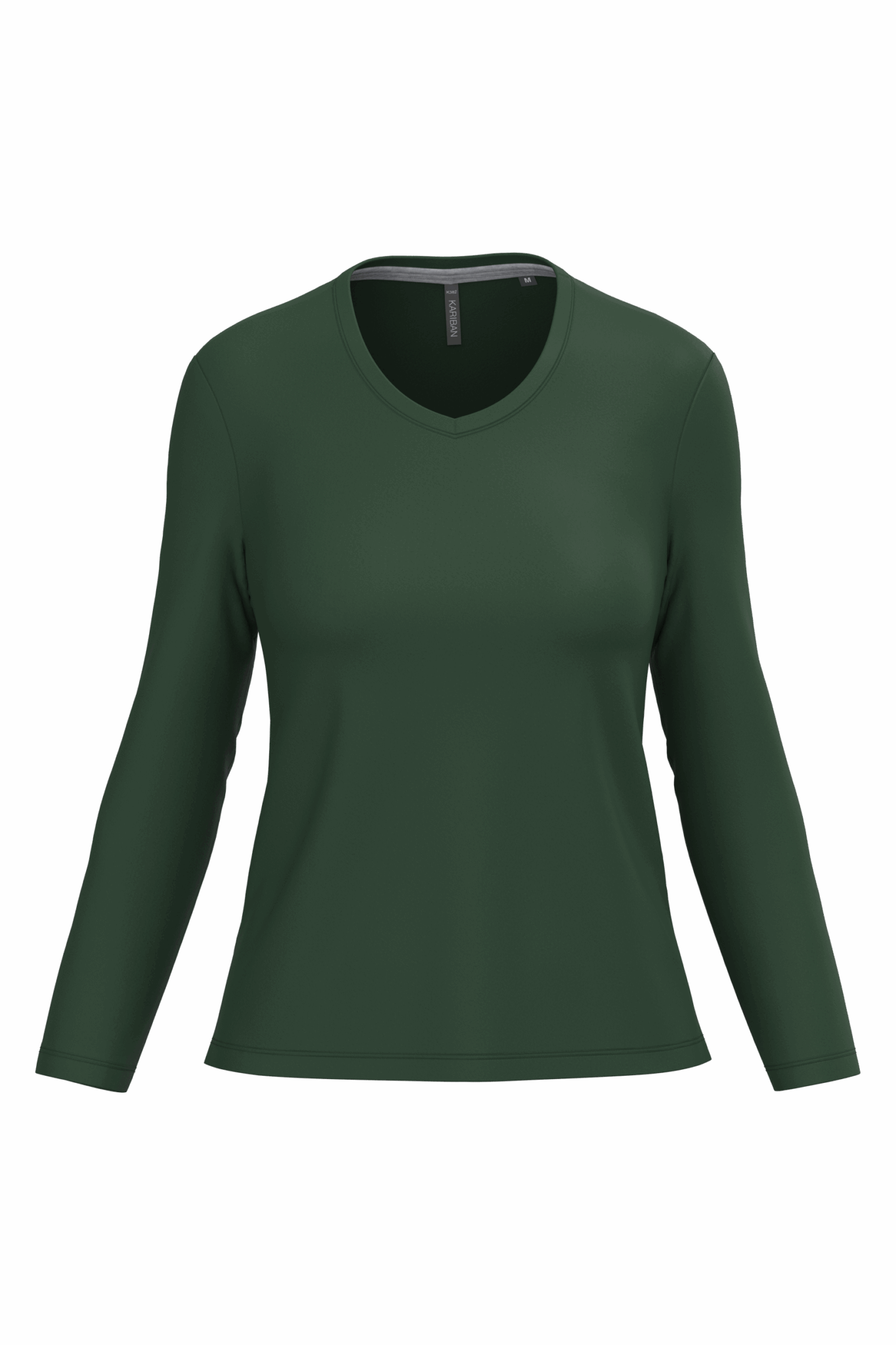 Miniature 13 pour T-shirt col V manches longues femme