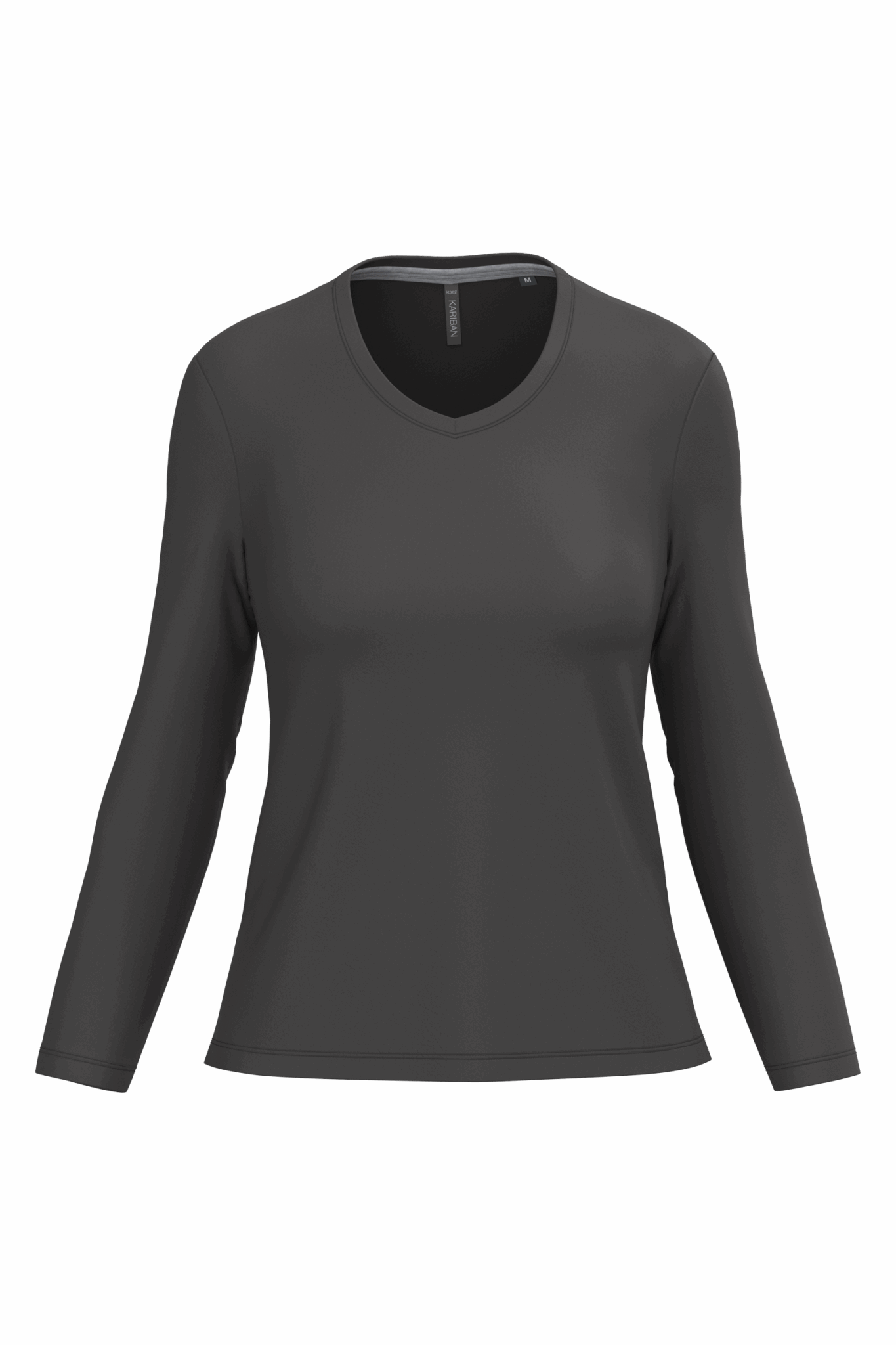 Miniature 11 pour T-shirt col V manches longues femme
