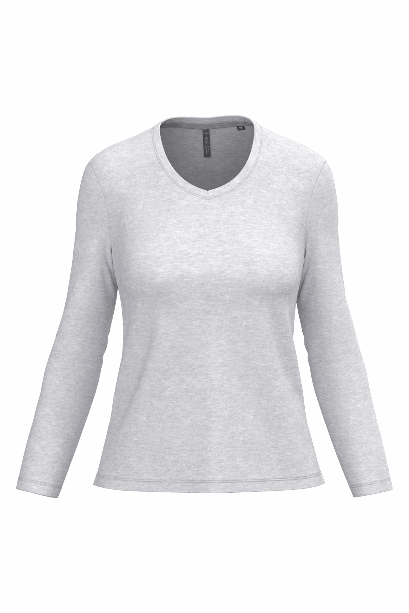 Miniature 8 pour T-shirt col V manches longues femme