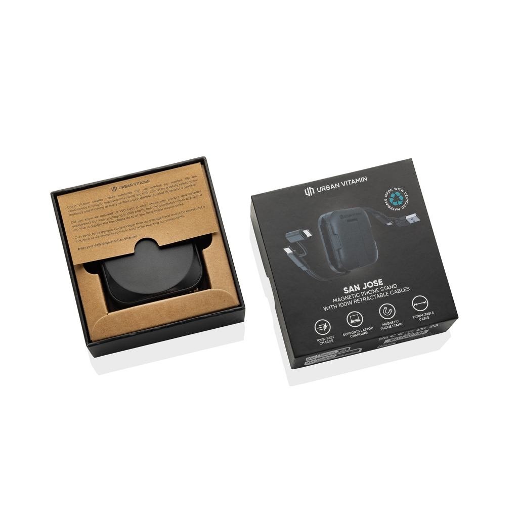 Miniature 4 pour Support magnétique 100W avec câble Urban Vitamin San Jose