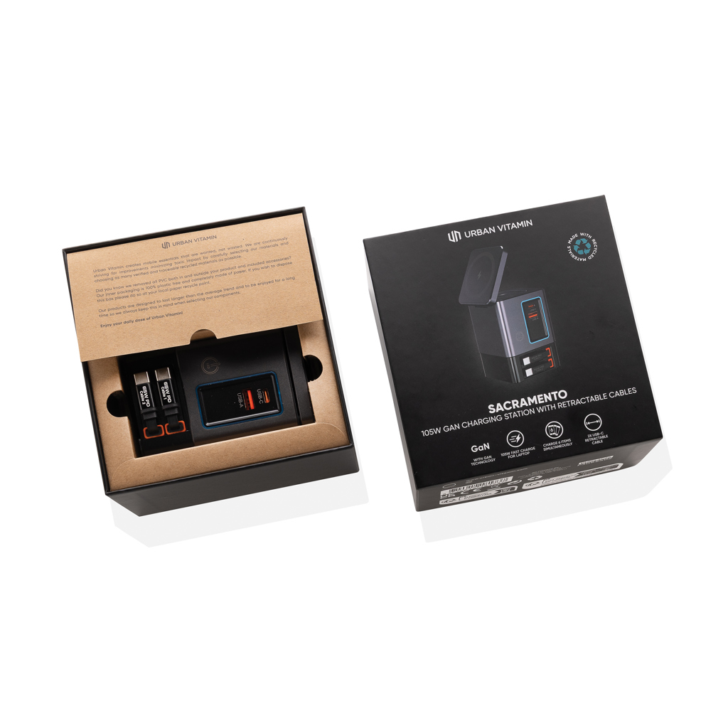 Miniature 21 pour Chargeur 105W avec câbles Urban Vitamin Sacramento