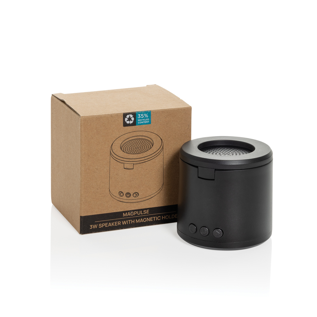 Miniature 3 pour Enceinte 3W avec support en plastique recyclé RCS Magpulse