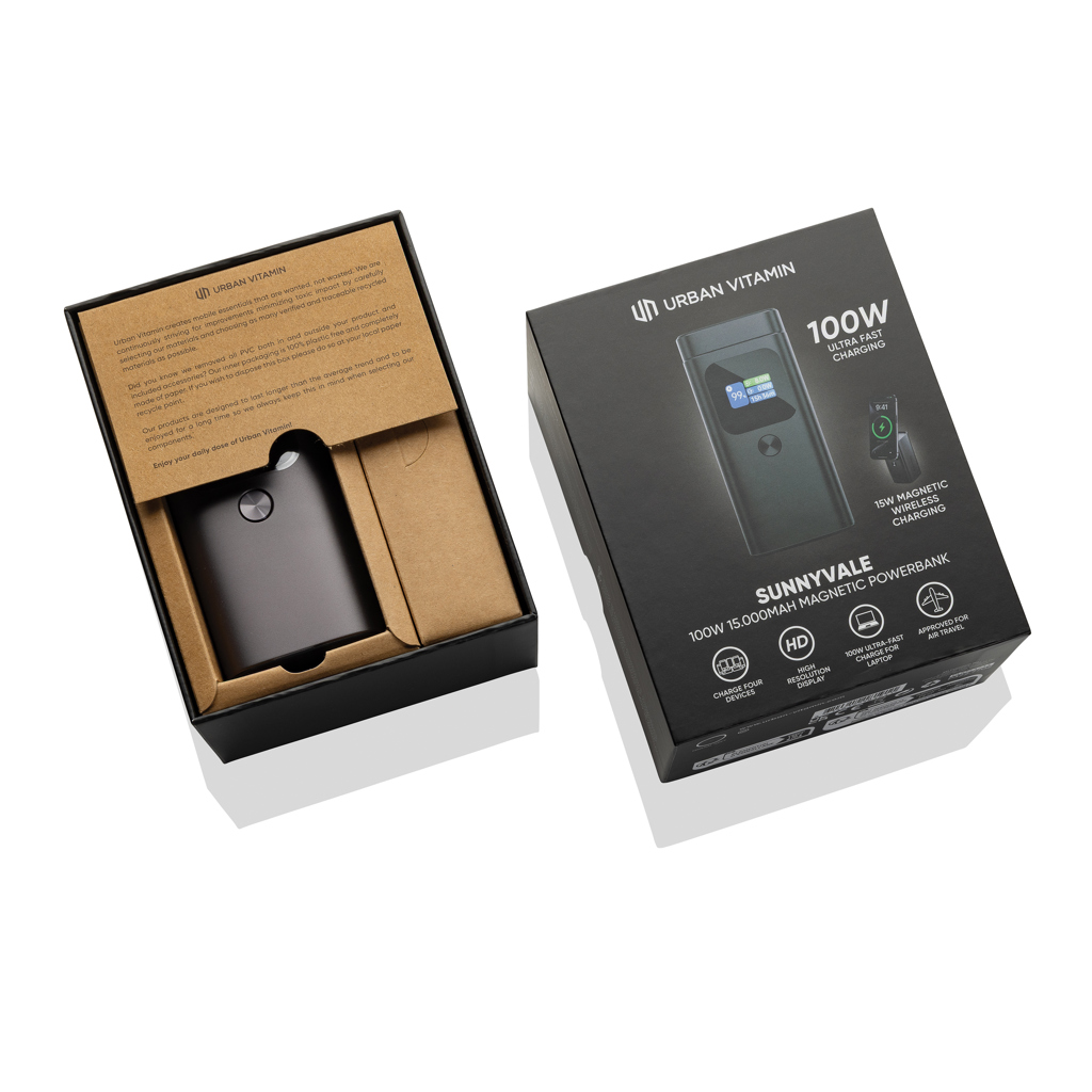 Miniature 4 pour Powerbank magnétique 15.000mAh/100W Urban Vitamin Sunnyvale