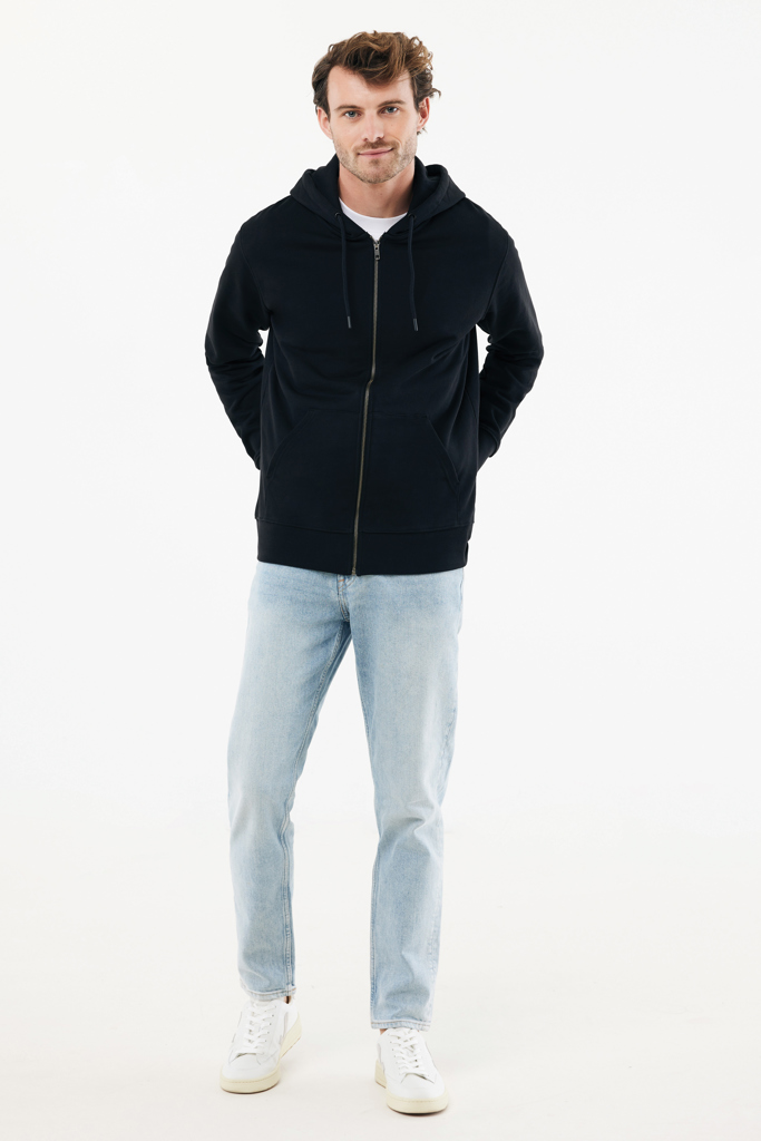 Miniature 6 pour Sweat à capuche avec zip en coton recyclé Iqoniq Abisko