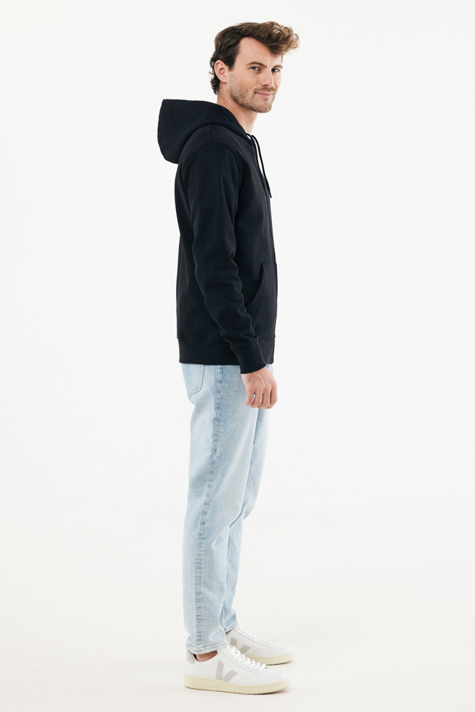 Miniature 8 pour Sweat à capuche avec zip en coton recyclé Iqoniq Abisko