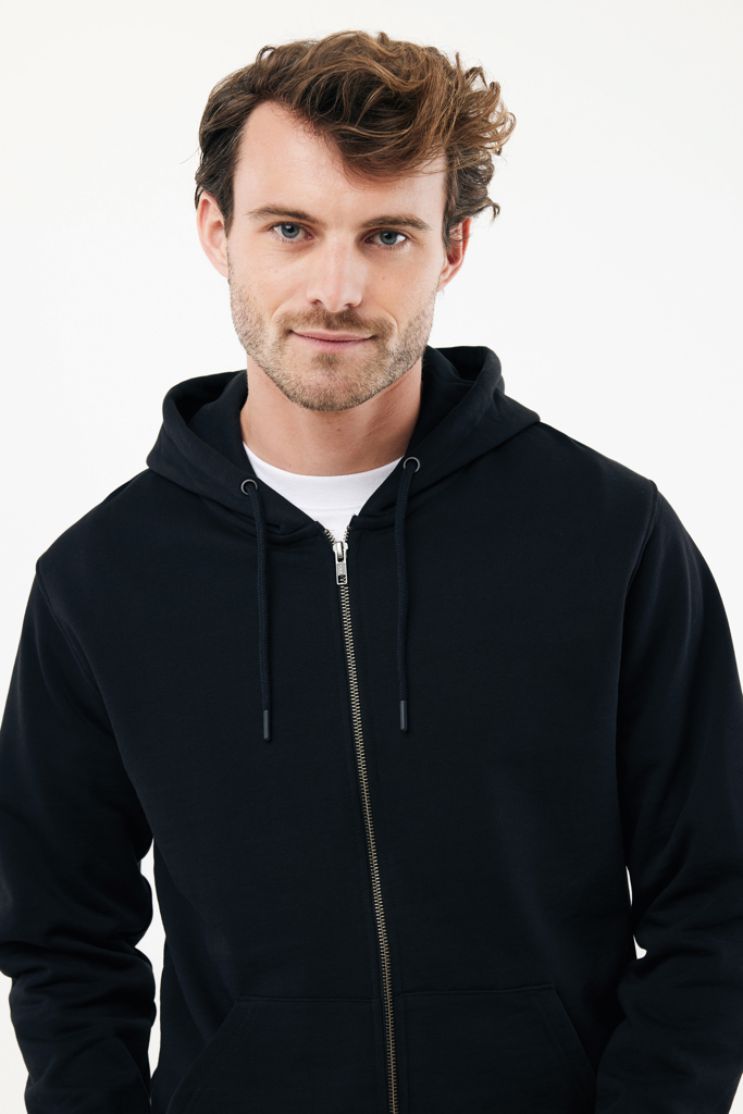 Miniature 10 pour Sweat à capuche avec zip en coton recyclé Iqoniq Abisko