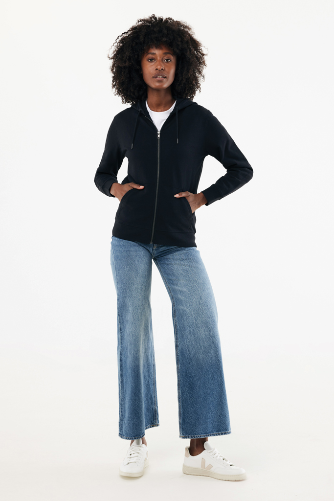 Miniature 12 pour Sweat à capuche avec zip en coton recyclé Iqoniq Abisko