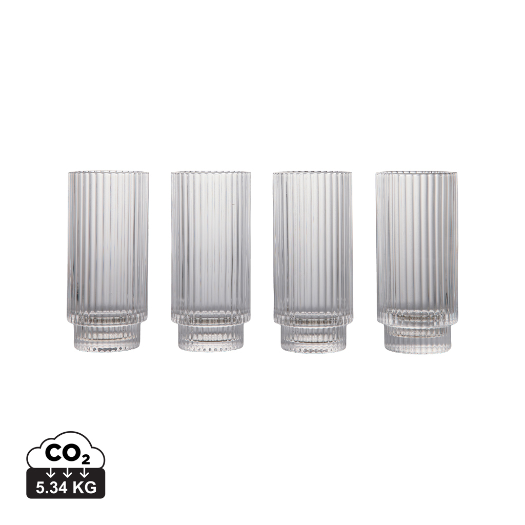 Miniature 1 pour VINGA Set 4 verres highball 360ml York