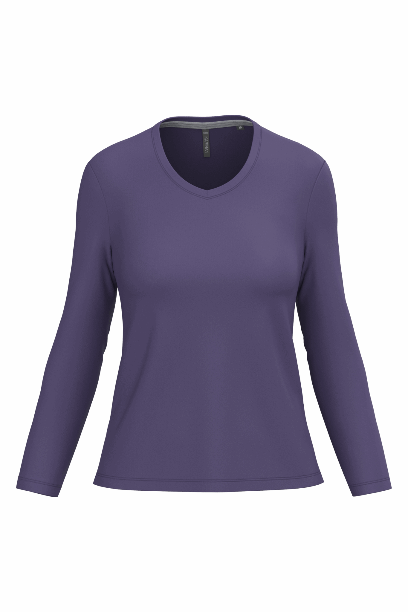 Miniature 22 pour T-shirt col V manches longues femme