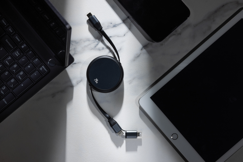 Miniature 8 pour Câble rétractable 240W 2-en-1  en aluminium RCS Terra