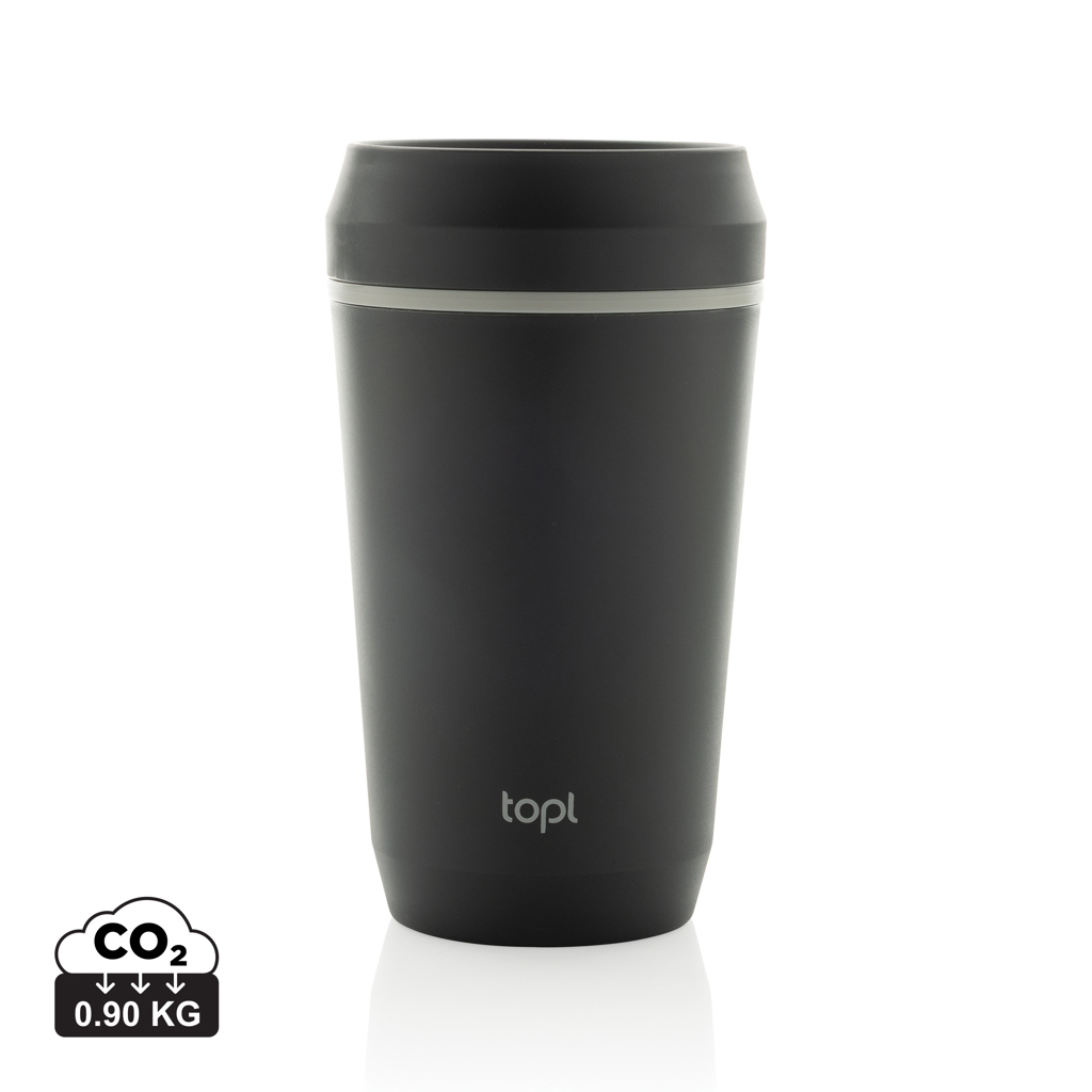 Miniature 1 pour Mug 354 ml avec couvercle 360 en plastique recyclé Topl