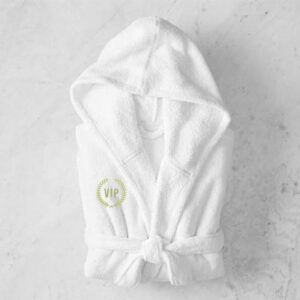 Visuel PEIGNOIR CLASSIQUE AVEC CAPUCHE