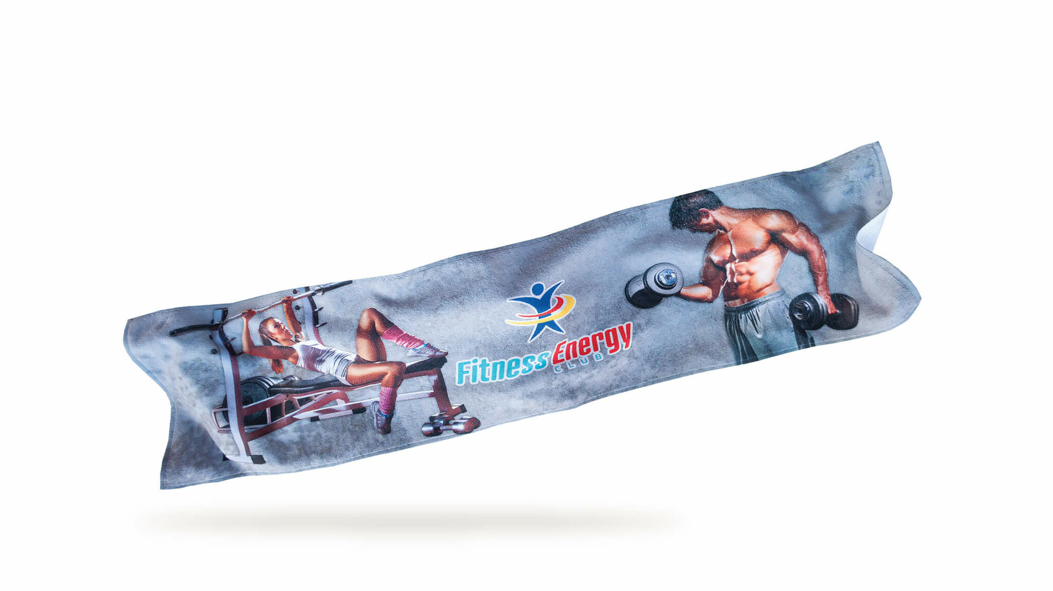 Miniature 1 pour SERVIETTE DE SPORT IMPRIMÉE NUMÉRIQUEMENT