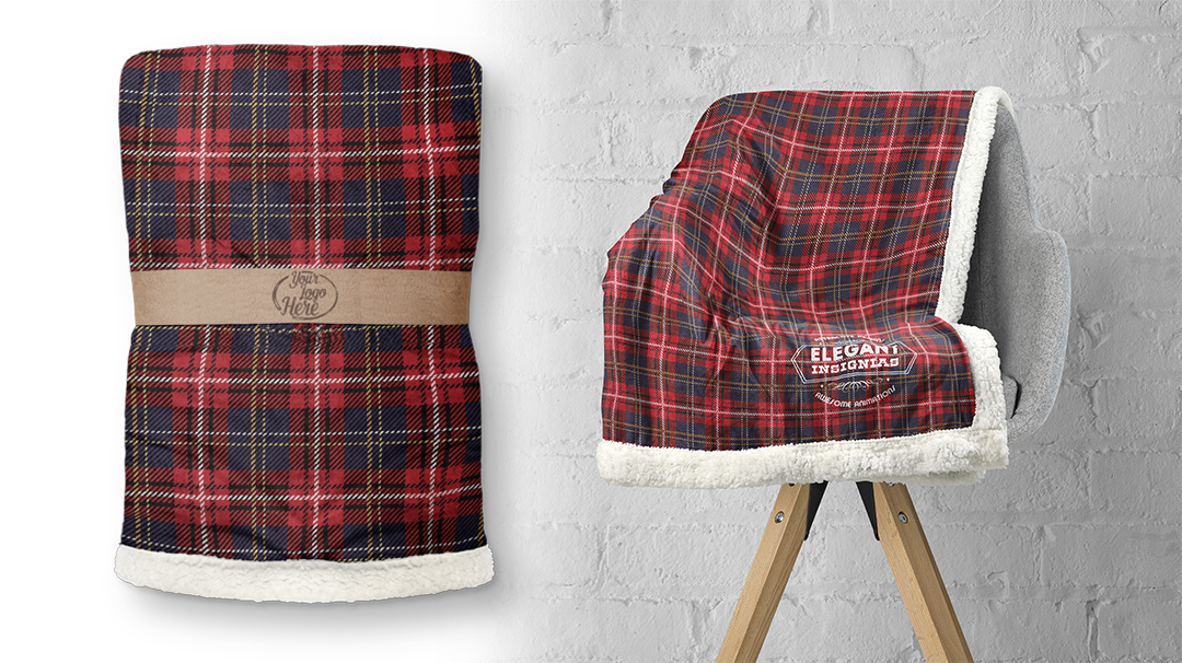 Miniature 1 pour COUVERTURE SHERPA AVEC IMPRESSION