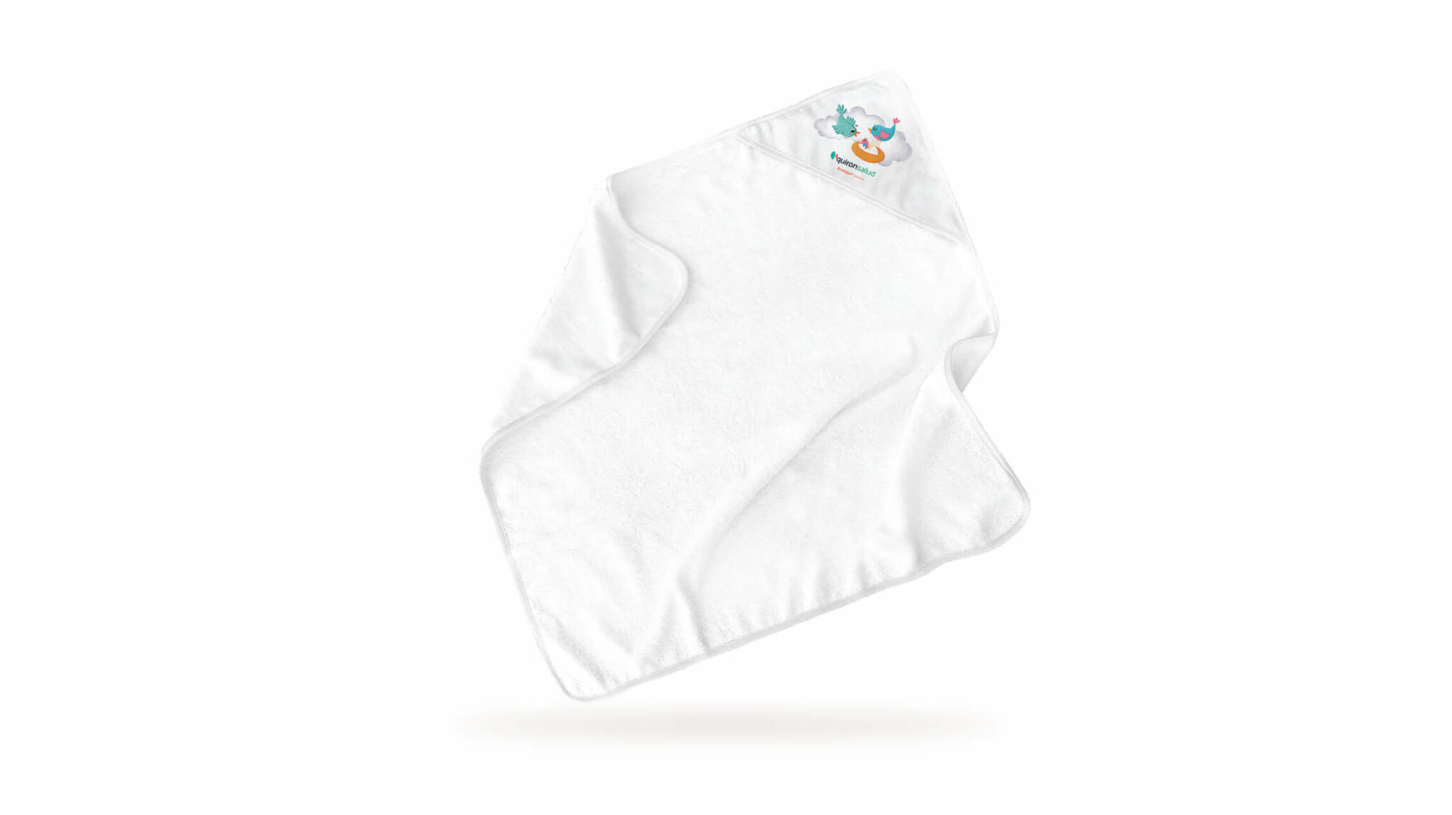 Miniature 1 pour SERVIETTE À CAPUCHE IMPRIMÉE NUMÉRIQUEMENT