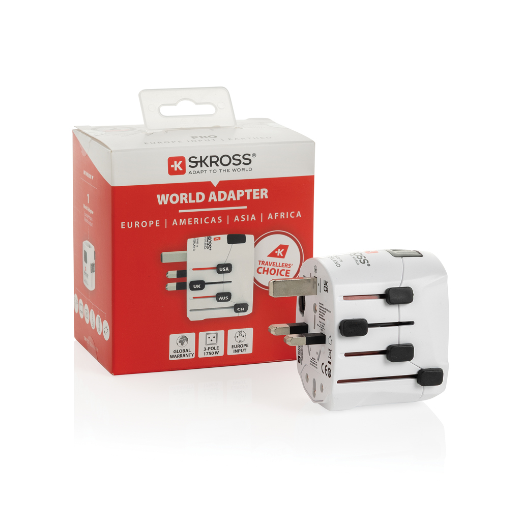 Miniature 7 pour SKROSS Adaptateur de Voyage universel 3-Pôles Pro