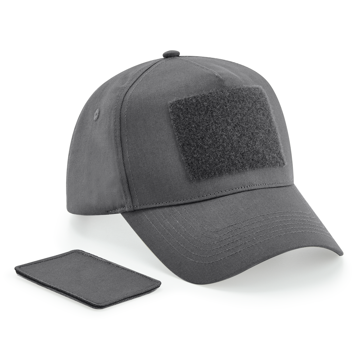 Miniature 11 pour Casquette 5 panneaux avec patch amovible