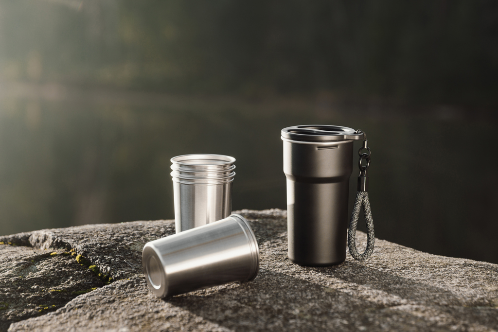 Miniature 10 pour VINGA Set de 4 tasses 250ml en acier inoxydable RCS Parks