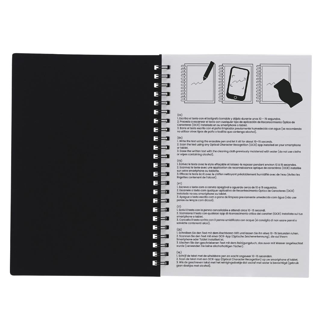 Miniature 2 pour Cahier Effaçable Qihuqisa - personnalisable