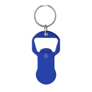 Visuel Porte-Clés Monnaie Ouvre Bouteille Taja - personnalisable