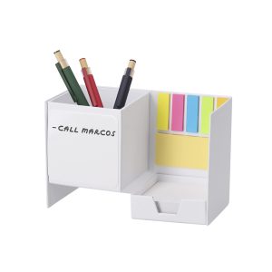 Visuel Porte-Crayons Porte Notes Ardoise Zozi - personnalisable